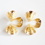  IMPORT【1ペア】scrub metal pierce＊ピアス金具