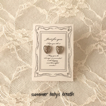 再販5♡silver♡cross heartピアス・イヤリング