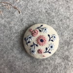 40mm刺繍ブローチ マリア