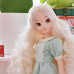コットンワンピースセット(初代リカ｜ペールグリーン)