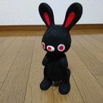 うさぎのぬいぐるみ(ブラック)