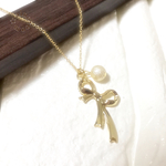 K16GP✨ribbon🎀超極細chain
