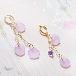 ピアス　水透花-桜