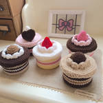 【値下げ】🍰ケーキ型小物入れ