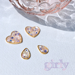 girly  colorのイヤリングorピアス