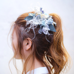 ヘッドパーツ《 wedding×hairaccessory×blue》