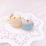ふたごインコのおまんじゅう