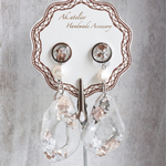 受注製作 Haku sil×gol pierce/earring
