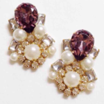 no353/パールビジューピアス 