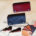 トラッカーウォレット・ロングウォレット・長財布・ブラック・ＵＳレザー