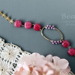 14Kgf】紅藤浪漫 bracelet