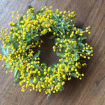 【sale】ミモザのドライフラワーリース小