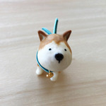 シバピー 柴犬　A018　PeanutsClayDog 
