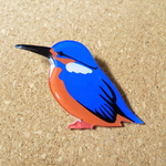 カワセミのブローチ