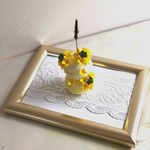 菜の花マカロンメモクリップ