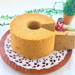 （エスプレッソ）米粉のふわもちシフォンケーキ