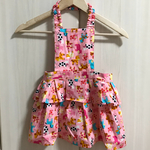 2段フリルキッズエプロン