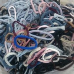 靴下はぎれ  くつ下ハギレ １.５kg前後