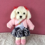 お出かけマルチーズちゃん