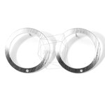 ERG-648-MR【2個入り】サークルリングピアス,Circle Ring Brushed Texture Post 