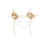 PDT-1423-MG【1個入り】クロスペンダント,Cross With Rings Pendant