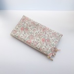 ★LIBERTY　Felicite　フェリシテ　あずきミルク　ビニコの仕切りポケット付きポーチ　◇　通帳ポーチ、ペンケースに♪