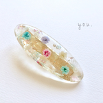 パステルカラーかすみ草 ヘアクリップ   