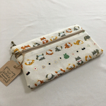 ポーチタイプ 通帳ケース 可愛い ころりん しば犬 マルチケース