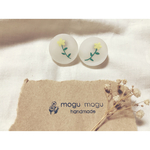 ❀お花柄ピアス❀