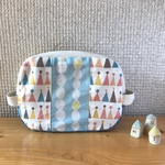 【オーダーのお品】ポーチ★おむつ、お化粧入れにも♪（小人帽子）