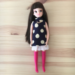 復刻版初代リカちゃん ワンピース＆靴下