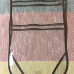 池田屋半かぶせ 透明ランドセルカバー 茶色