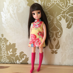 復刻版初代リカちゃん ワンピース＆靴下