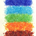 【在庫限り】琉球ガラスカレットS 50g  ≪5色≫