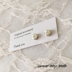再販♡kira kira+ pearl ピアス・イヤリング♡コットン風パール
