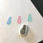 パイナップル消しゴムはんこ