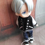 オビツろいど アウトフイット  黒スタジャンセット