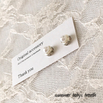 再販♡kira kira+ pearl ピアス・イヤリング♡ホワイト