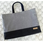 再販 レッスンバッグ＊男前＊ヒッコリーデニム