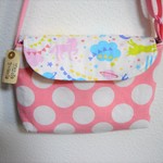 ＊ショルダー・レッスンバッグ   pink