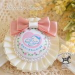 再販×4✩選べるマーク✩マタニティ ロゼット❁アイボリー❁コーラルピンク【1】