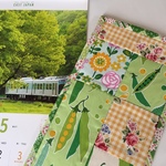 送料込み　１ｍ　そらまめボタニカルロングタペストリー