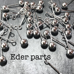  【4個】silver stick charm