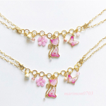 桜にゃんこのバッグチャーム♡