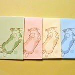 はちわれ猫の封筒4色12枚セット