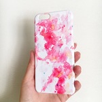 iPhoneケース 水彩 桜の木の約束