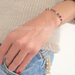 ✳︎小ぶり天然石bracelet✳︎