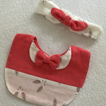 白うさぎ❇︎ヘアバンド&babyスタイ❇︎