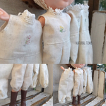 再再販・お花プリントオールインワン