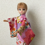 リカちゃん　着物（浴衣）2点セット #Ｉ＜和モダン①＞